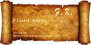 Fischl Kevin névjegykártya